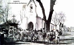 1778- Damiette - Sortie de la Messe des Rameaux
